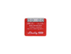 Shelly 1PM Mini Gen4 - mini przekaźnik dopuszkowy z pomiarem energii 8A WiFi/Bluetooth/Zigbee/Matter 3800238070809