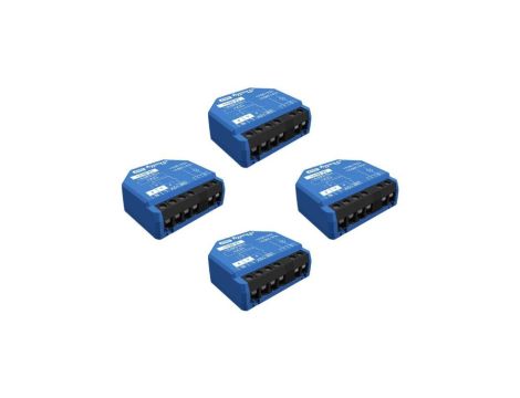 Shelly 1 Gen3 4 szt. - przekaźnik dopuszkowy WiFi/Bluetooth