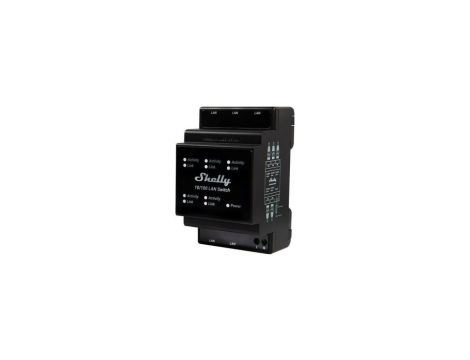 Shelly LAN Switch - przełącznik LAN do instalacji smart home 110-240 V LAN