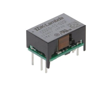 Przetwornica DC/DC, 10W, 2,6A, 4,5...18V DC, 3,3V DC, CCG10-12-03SF