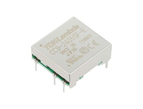 Przetwornica DC/DC, 6W, 1,2A, 24V DC, 5V DC, CC6-2405SF-E