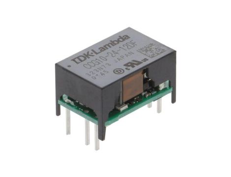 Przetwornica DC/DC, 10W, 0,42A, 0,42A, 9…36V DC, 12V DC, -12V DC, CCG10-24-12DF