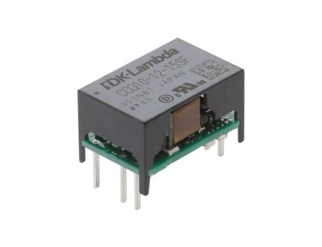 Przetwornica DC/DC, 10W, 0,7A, 4,5...18V DC, 15V DC, CCG10-12-15SF