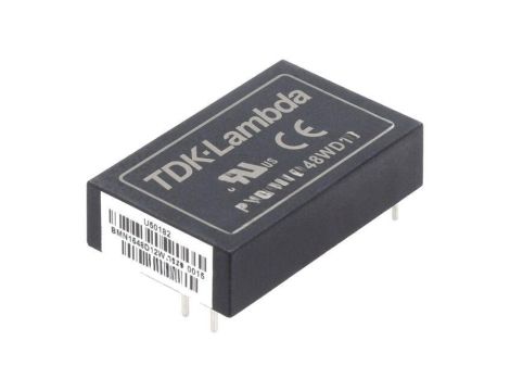 Przetwornica DC/DC, 15W, 0,625A, 0,625A, 18...75V DC, 12V DC, -12V DC, PXG-M15-48WD12