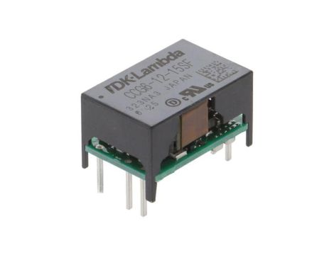 Przetwornica DC/DC, 6W, 0,4A, 4,5...18V DC, 15V DC, CCG6-12-15SF