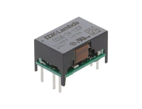 Przetwornica DC/DC, 6W, 0,25A, 0,25A, 9...36V DC, 12V DC, -12V DC, CCG6-24-12DF