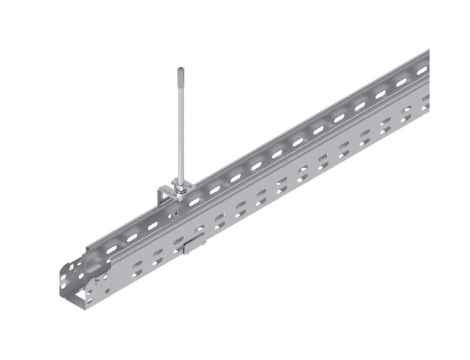 BAKS Pręt gwintowany stalowy cynkowany galwanicznie 19KN PGM 8x1000mm