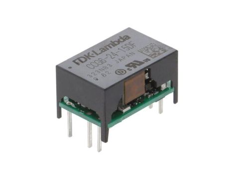 Przetwornica DC/DC, 6W, 0,2A, 0,2A, 9...36V DC, 15V DC, -15V DC, CCG6-24-15DF