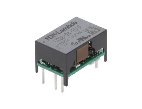 Przetwornica DC/DC, 6W, 0,4A, 9...36V DC, 15V DC, CCG6-24-15SF
