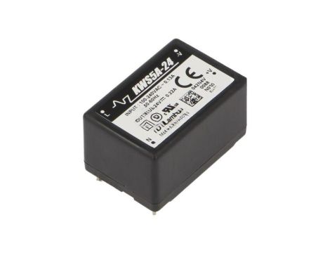 Przetwornica AC/DC, 5,3W, 0,22A, 85...265V AC,120...370V DC, 24V DC, KWS5A-24
