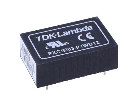 Przetwornica DC/DC, 3W, 0,125A, 125mA, 9...36V DC, 12V DC, -12V DC, PXC-M03-24WD12