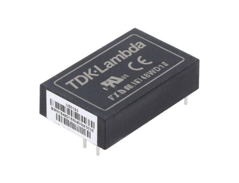 Przetwornica DC/DC, 15W, 0,5A, 0,5A, 18...75V DC, 15V DC, -15V DC, PXG-M15-48WD15