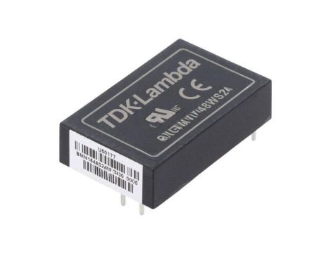 Przetwornica DC/DC, 15W, 0,625A, 18...75V DC, 24V DC, PXG-M15-48WS24