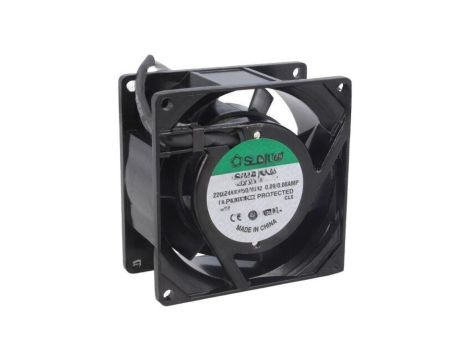 Wentylator AC osiowy 230VAC 80x80x38mm 40,7m3/h(+/-7) 32dBA SF23080A2083HBL.GN