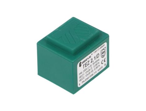 Transformator zalewany 2,1VA 88mA 230VAC 12V 16012-9896