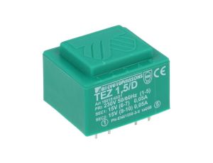 Transformator zalewany 1,5VA 50mA 230VAC 15V 16015-8994