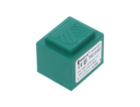 Transformator zalewany 2,6VA 289mA 230VAC 9V 16009-9922