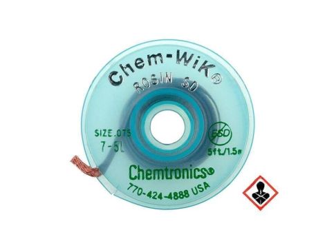 Taśma rozlutowująca W: 1,9mm L: 1,5m plecionka CHEM-WIK AB