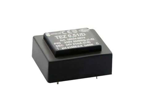 Transformator zalewany 0,5VA 21mA 230VAC 24V 16024-9874