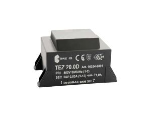 Transformator zalewany 20VA 0,833A 400VAC 24V 16024-9893