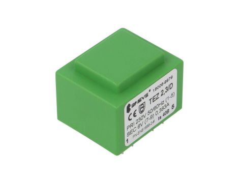 Transformator zalewany 2,3VA 383mA 230VAC 6V 16006-9979