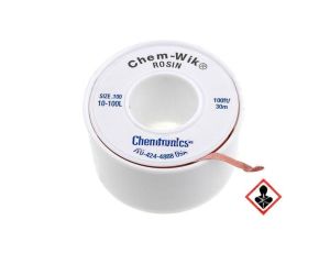 Taśma rozlutowująca W: 2,54mm L: 30m plecionka CHEM-WIK LB