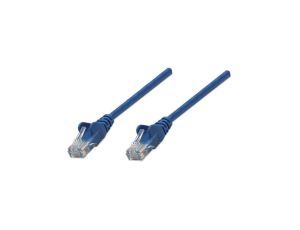 PATCH CORD CAT5E UTP 15M NIEBIESKI 100 MIEDŹ