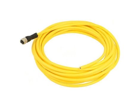 Kabel do czujników/automatyki 4-pinowy M8 żeński prosty 5m z wtykiem 533121