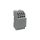 Obudowa na szynę DIN 903558mm (YXZ) poliwęglan szary 0031868