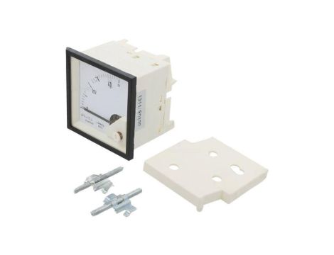 Analogowy amperomierz na panel, zakres pomiaru prądu DC: 0...50A, Klasa: 1,5, Długość: 61mm, 600V MA17N AB1300000000