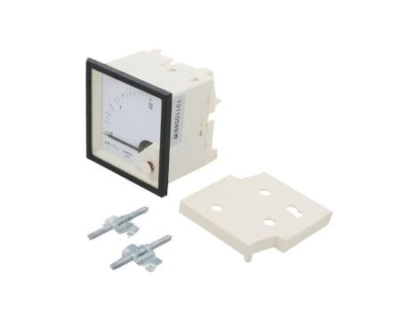 Analogowy amperomierz na panel, zakres pomiaru prądu AC: 0...10A, True RMS, Klasa: 1,5, 40...72Hz EA17N E20700000000