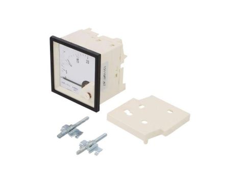Analogowy amperomierz na panel, zakres pomiaru prądu AC: 0...20A, True RMS, Klasa: 1,5, 40...72Hz EA17N E20900000000