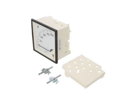 Analogowy woltomierz na panel, VDC: 0...1kV, Klasa: 1,5, Umax: 600V, 96x96mm MA19N A61800000000