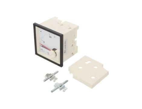 Analogowy amperomierz na panel, zakres pomiaru prądu AC: 0...100A, Klasa: 3, 300V, BA27 BA271NE4160000