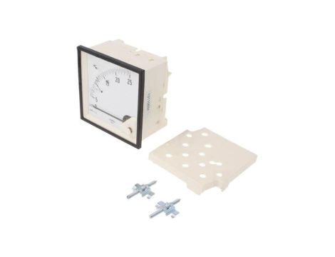 Analogowy amperomierz na panel, zakres pomiaru prądu AC: 0...25A, True RMS, Klasa: 1,5, 40...72Hz EA19N E21000000000
