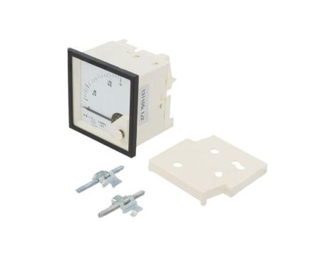 Analogowy amperomierz na panel, zakres pomiaru prądu AC: 0...50A, True RMS, Klasa: 1,5, 40...72Hz EA17N E41300000000