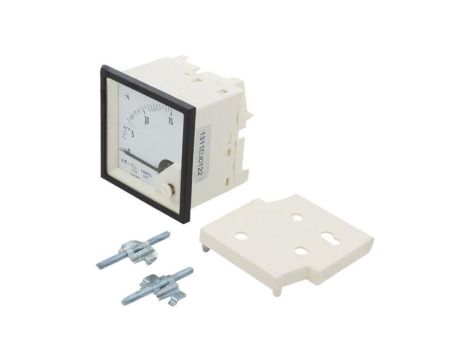 Analogowy amperomierz na panel, zakres pomiaru prądu AC: 0...15A, True RMS, Klasa: 1,5, 40...72Hz EA17N E40800000000