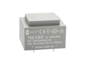 Transformator zalewany 4VA 333mA 230VAC 12V 16012-9970