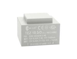 Transformator zalewany 10VA 0,417A 230VAC 12V 16012-8982