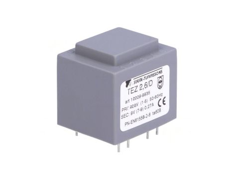 Transformator zalewany 2,5VA 278mA 400VAC 9V 16009-9935