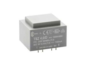Transformator zalewany 4VA 444mA 230VAC 9V 16009-9992