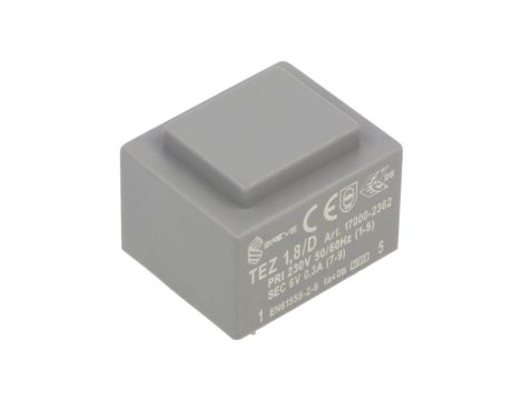 Transformator zalewany 1,8VA 0,3A 230VAC 6V 17000-2362