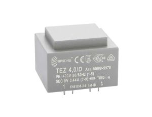 Transformator zalewany 4VA 444mA 400VAC 9V 16009-9978