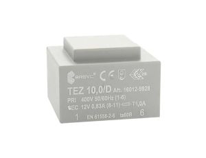 Transformator zalewany 10VA 0,833A 400VAC 12V 16012-9928