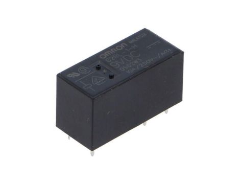Przekaźnik elektromagnetyczny, miniaturowy, z konfiguracją styków SPDT, max. 300VDC, max. 440VAC, G2RL-1-H-DC9