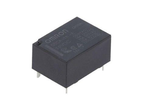 Przekaźnik elektromagnetyczny, miniaturowy, z konfiguracją styków SPST-NO, max. 125VDC, max. 250VAC, G5CA-1A-E 12VDC