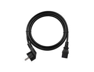 Kabel zasilający OWY 3x1 do komputera z wtyczką IEC320 C13 10A czarny 5m NEKU