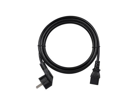 Kabel zasilający OWY 3x1 do komputera z wtyczką IEC320 C13 10A czarny 10m NEKU