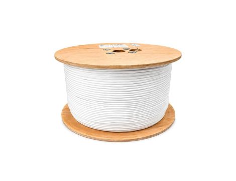 Kabel alarmowy YTDY 8x0,5mm biały 100V domofonowy bezhalogenowy LSOH B2ca drut Q-LANTEC /100m/