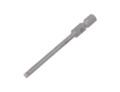Końcówka wkrętakowa płaski 3,5x0,6mm 1/4 Dł.całk 70mm SF-BIT-SL 0,6X3,5-70
